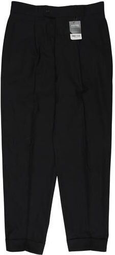 Herren Stoffhose, schwarz, Lang-Gr. 98, Elasthan, Schurwolle - Second Hand - Daniel hechter - Modalova