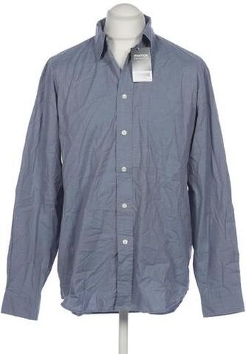 Herren Hemd, blau, Gr. M, Elasthan, Baumwolle - Second Hand - Eddie Bauer - Modalova
