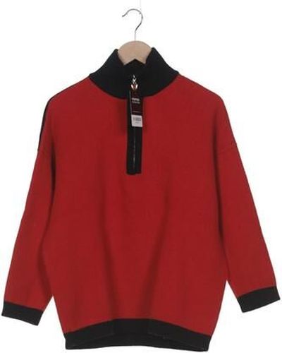 Herren Pullover, rot, Gr. M, Synthetik, Lammfell - Second Hand - Esprit - Modalova