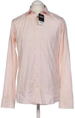 Herren Hemd, orange, Gr. 42, Baumwolle - Second Hand - Eton - Modalova