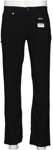Herren Stoffhose, schwarz, Gr. W33 L32, Elasthan, Baumwolle, Synthetik - Second Hand - GOLFINO - Modalova