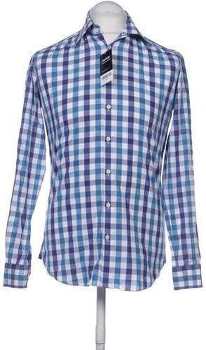 Herren Hemd, blau, Gr. 37, Baumwolle - Second Hand - Jake s - Modalova