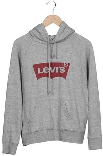 Herren Kapuzenpullover, grau, Gr. L, Baumwolle, Synthetik - Second Hand - Levis - Modalova