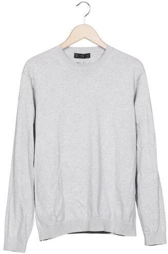 Herren Pullover, grau, Gr. L - Second Hand - Mango - Modalova