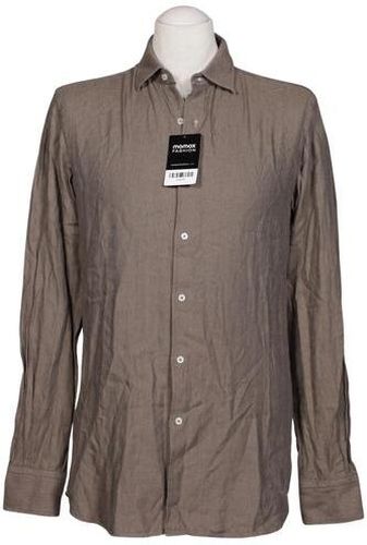 Herren Hemd, grau, Gr. M, Baumwolle - Second Hand - Massimo Dutti - Modalova