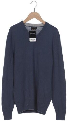 Herren Pullover, blau, Gr. M, Kaschmir, Wolle - Second Hand - Massimo Dutti - Modalova