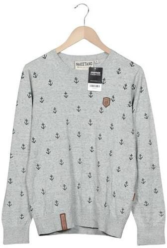 Herren Pullover, türkis, Gr. L, Baumwolle - Second Hand - Naketano - Modalova