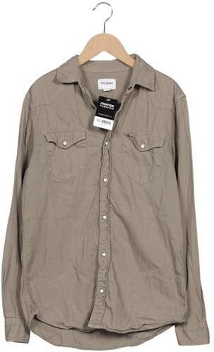 Herren Hemd, grau, Gr. S, Baumwolle - Second Hand - Pull & Bear - Modalova