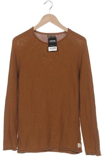 Herren Pullover, orange, Gr. M, Baumwolle - Second Hand - Review - Modalova