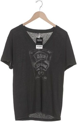 Herren T-Shirt, schwarz, Gr. L, Baumwolle, Synthetik, Viskose - Second Hand - Rock Revival - Modalova