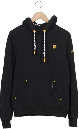 Herren Kapuzenpullover, schwarz, Gr. S, Elasthan, Baumwolle, Synthetik - Second Hand - Schmuddelwedda - Modalova