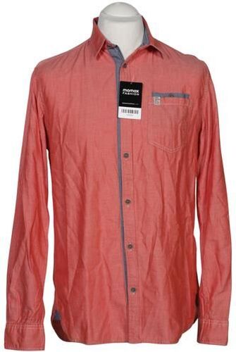 Herren Hemd, rot, Gr. M, Baumwolle - Second Hand - Tom tailor - Modalova