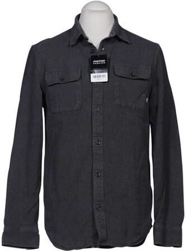 Herren Hemd, grau, Gr. M, Baumwolle, Synthetik - Second Hand - Vans - Modalova
