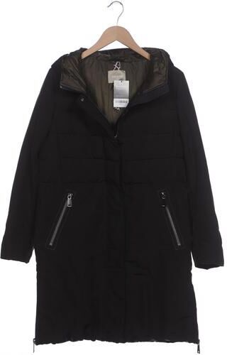 Damen Mantel, schwarz, Gr. EU 38, Synthetik - Second Hand - AMBER & JUNE - Modalova