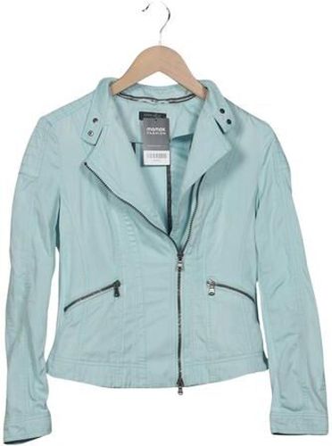 Damen Jacke, hellblau, Gr. EU 38, Elasthan, Baumwolle, Synthetik - Second Hand - Apanage - Modalova
