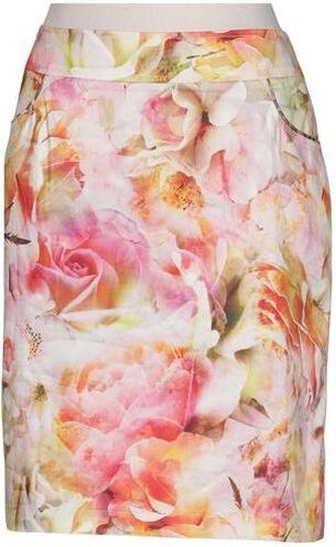 Damen Rock, mehrfarbig, Gr. EU 40, Elasthan, Baumwolle - Second Hand - Apanage - Modalova