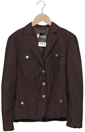 Damen Jacke, braun, Gr. EU 38, Synthetik, Viskose - Second Hand - Basler - Modalova