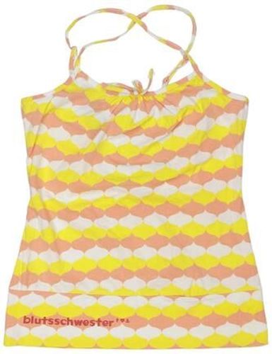 Damen Top, mehrfarbig, Gr. S, Elasthan, Baumwolle - Second Hand - Blutsgeschwister - Modalova