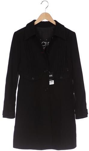 Jeans Damen Mantel, schwarz, Gr. S, Synthetik, Wolle - Second Hand - Calvin Klein - Modalova