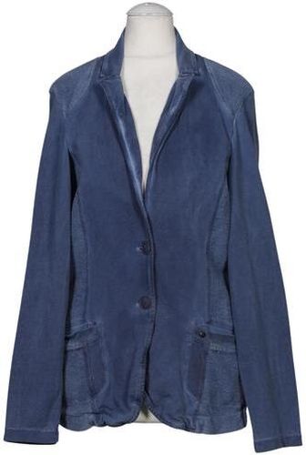 Damen Blazer, blau, Gr. EU 36, Elasthan, Baumwolle - Second Hand - Comma - Modalova