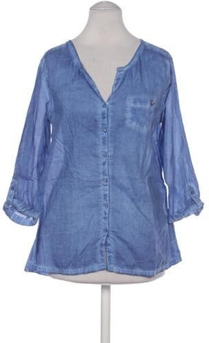Damen Bluse, blau, Gr. EU 34, Baumwolle - Second Hand - Comma - Modalova