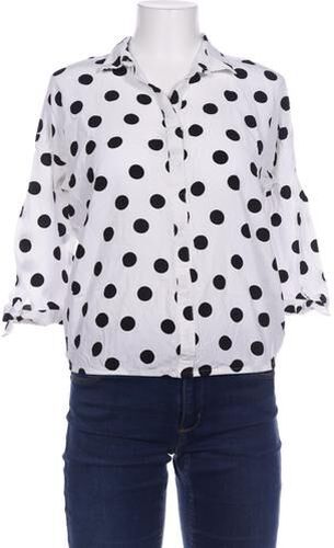 Damen Bluse, weiß, Gr. EU 38, Viskose - Second Hand - Comma - Modalova