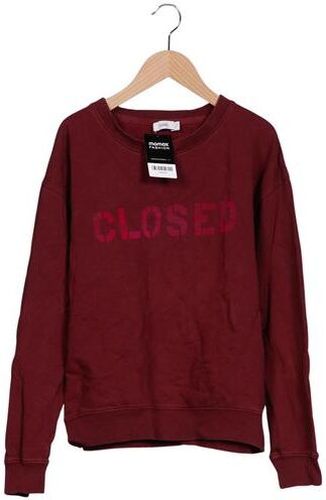 Damen Sweatshirt, bordeaux, Gr. S, Baumwolle - Second Hand - Closed - Modalova