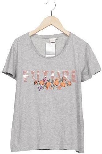 Damen T-Shirt, grau, Gr. M, Baumwolle, Synthetik - Second Hand - Cream - Modalova