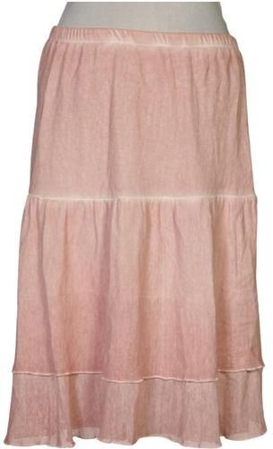 Damen Rock, pink, Gr. M, Baumwolle - Second Hand - Deerberg - Modalova