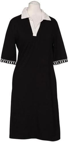 Damen Kleid, schwarz, Gr. S, Elasthan, Baumwolle - Second Hand - DKNY by Donna Karan New York - Modalova
