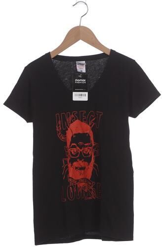 Damen T-Shirt, schwarz, Gr. S, Baumwolle - Second Hand - Fruit of the loom - Modalova