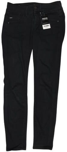 Damen Stoffhose, schwarz, Gr. W25 L30, Elasthan, Leder, Synthetik, Viskose - Second Hand - G STAR RAW - Modalova