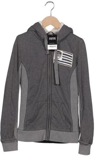 Damen Kapuzenpullover, grau, Gr. XS, Elasthan, Baumwolle - Second Hand - Gaastra - Modalova