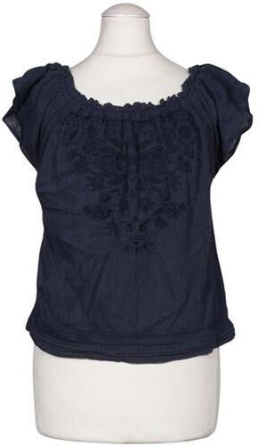 Damen Bluse, marineblau, Gr. XS, Baumwolle, Viskose - Second Hand - Hollister - Modalova