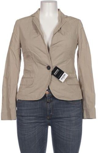 Damen Blazer, beige, Gr. EU 40, Baumwolle, Synthetik - Second Hand - Massimo Dutti - Modalova