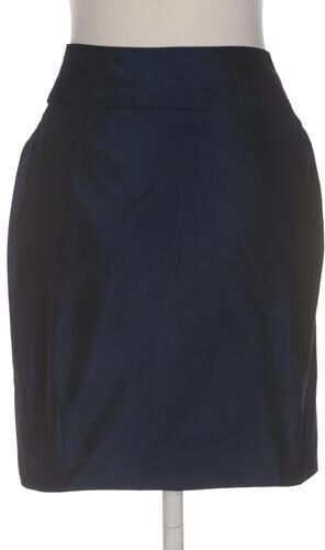 Damen Rock, marineblau, Gr. EU 38, Synthetik, Viskose - Second Hand - MAX&Co. - Modalova