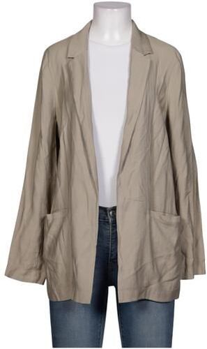 Damen Blazer, beige, Gr. M, Synthetik, Viskose - Second Hand - Mbym - Modalova