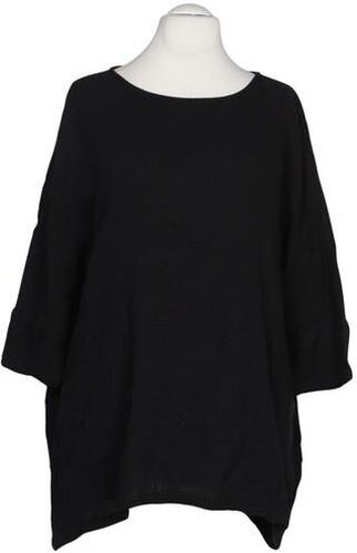 Damen Bluse, schwarz, Gr. EU 54, Baumwolle - Second Hand - MIAMODA - Modalova