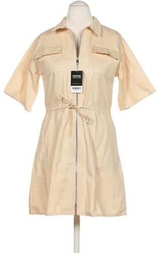 Damen Kleid, beige, Gr. EU 34, Baumwolle - Second Hand - Missguided - Modalova
