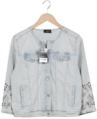 Damen Jacke, hellblau, Gr. EU 40, Elasthan, Baumwolle, Synthetik - Second Hand - monari - Modalova