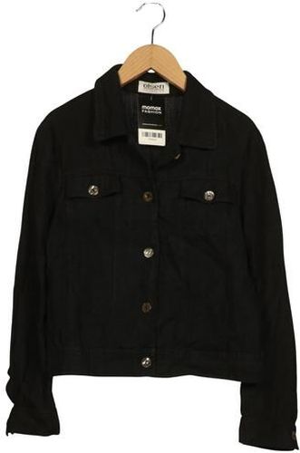 Damen Jacke, schwarz, Gr. EU 36, Leinen - Second Hand - Olsen - Modalova