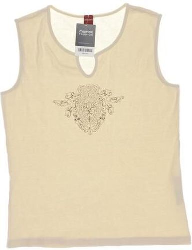 Damen Top, beige, Gr. EU 42, Baumwolle - Second Hand - Olsen - Modalova