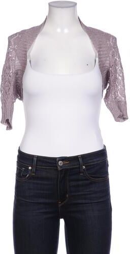 Damen Strickjacke, flieder, Gr. M - Second Hand - Pieces - Modalova
