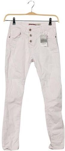 Damen Jeans, weiß, Gr. XS, Elasthan, Baumwolle - Second Hand - Please - Modalova