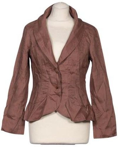 Damen Blazer, braun, Gr. EU 38, Leinen, Viskose - Second Hand - Promod - Modalova