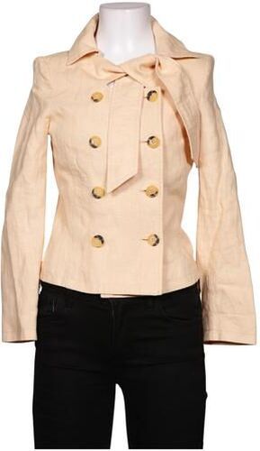 Damen Blazer, beige, Gr. EU 34 (IT 40), Baumwolle, Leinen, Synthetik, Modal - Second Hand - RED VALENTINO - Modalova
