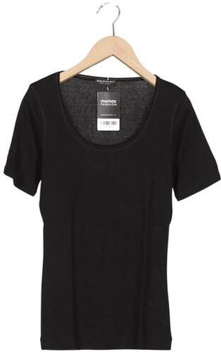 Damen T-Shirt, schwarz, Gr. EU 40, Baumwolle, Lyocell - Second Hand - Repeat - Modalova