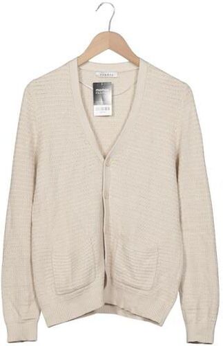 Damen Strickjacke, beige, Gr. M, Baumwolle, Synthetik, Viskose - Second Hand - Sandro - Modalova
