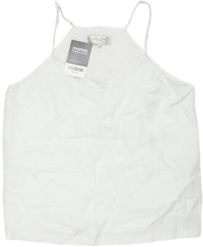 Damen Top, weiß, Gr. EU 38, Viskose, Lyocell - Second Hand - Selected - Modalova