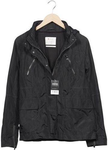 Damen Jacke, schwarz, Gr. EU 42, Synthetik - Second Hand - Street One - Modalova